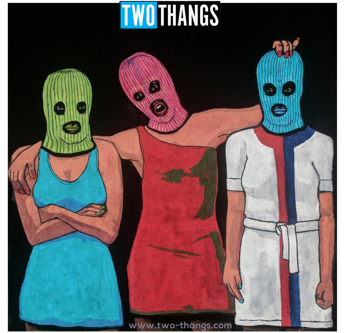 Print] Black Velvet Paintings — Two Thangs